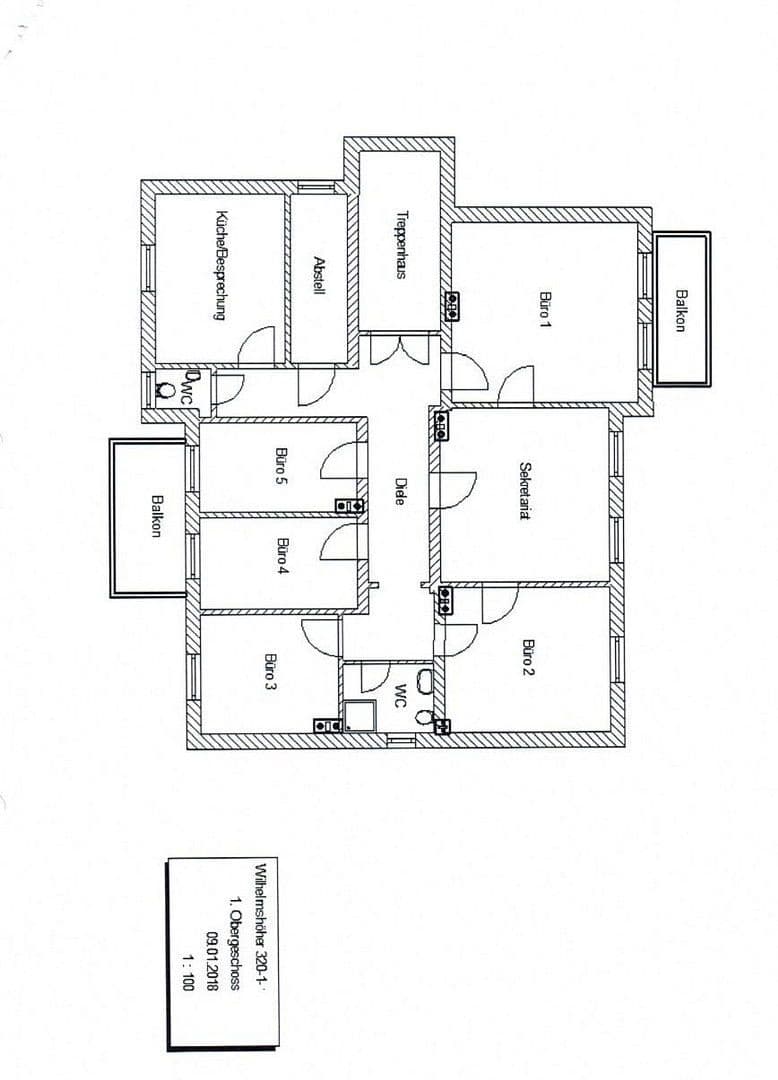 Pronájem bytu 6+1 160 m², Wilhelmshöher Allee 320, Kassel, Hessen Pronájem bytu 6+1 160 m², Wilhelmshöher Allee 320, Kassel, Hessen