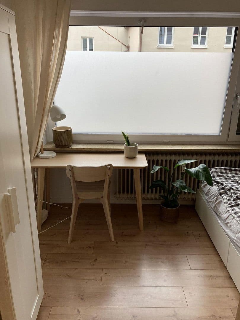 Pronájem bytu 9 m², Pfärrle 3, Augsburg, Bavorsko Pronájem bytu 9 m², Pfärrle 3, Augsburg, Bavorsko