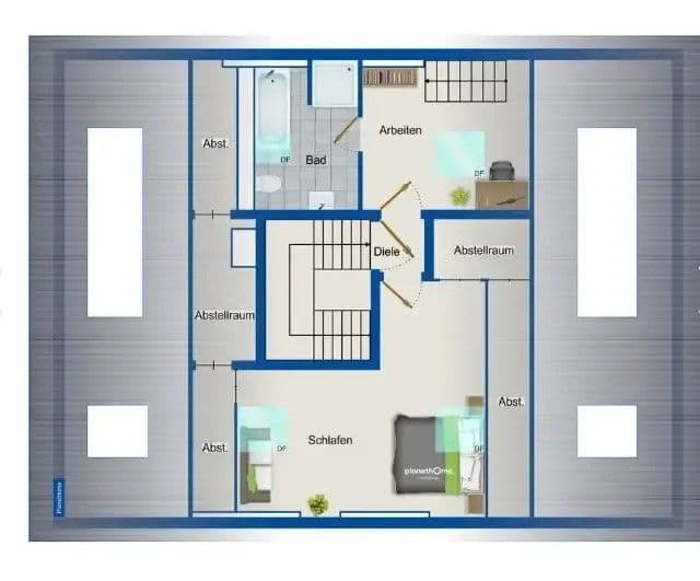 Pronájem bytu 2+kk 90 m², Münsterstr. 86, Düsseldorf, Severní Porýní-Vestfálsko Pronájem bytu 2+kk 90 m², Münsterstr. 86, Düsseldorf, Severní Porýní-Vestfálsko