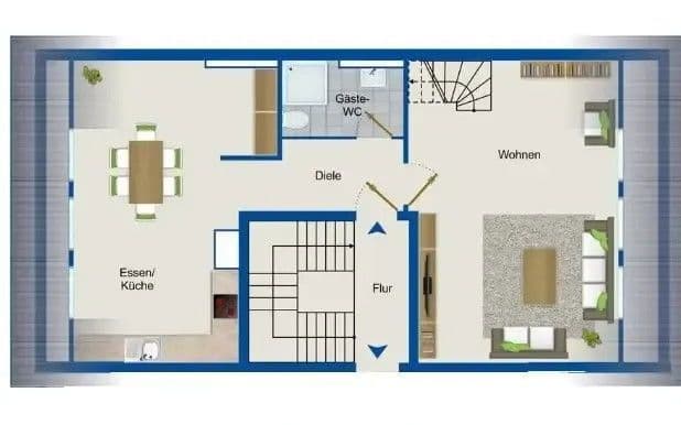 Pronájem bytu 2+kk 90 m², Münsterstr. 86, Düsseldorf, Severní Porýní-Vestfálsko Pronájem bytu 2+kk 90 m², Münsterstr. 86, Düsseldorf, Severní Porýní-Vestfálsko