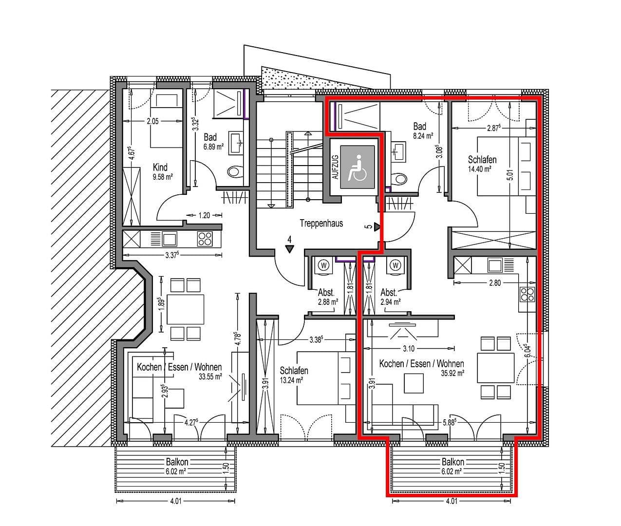 Pronájem bytu 2+1 65 m², Uferweg 8a, Gelnhausen, Hessen Pronájem bytu 2+1 65 m², Uferweg 8a, Gelnhausen, Hessen