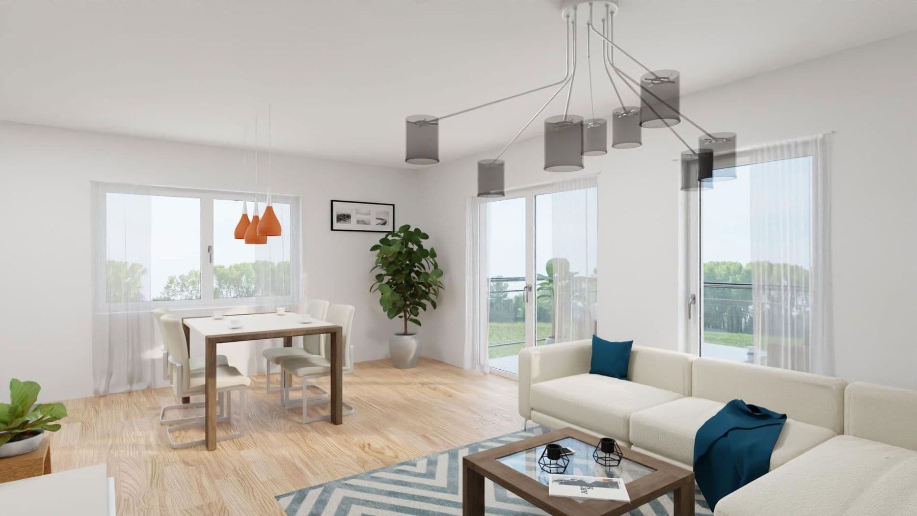 Pronájem bytu 2+1 65 m², Uferweg 8a, Gelnhausen, Hessen Pronájem bytu 2+1 65 m², Uferweg 8a, Gelnhausen, Hessen