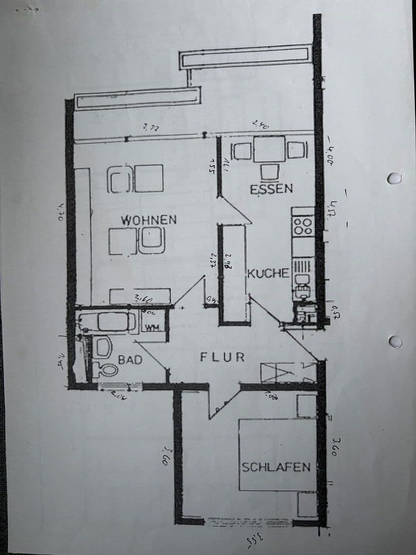 Prodej bytu 2+1 62 m², Ludwigshafen am Rhein, Porýní-Falc Prodej bytu 2+1 62 m², Ludwigshafen am Rhein, Porýní-Falc