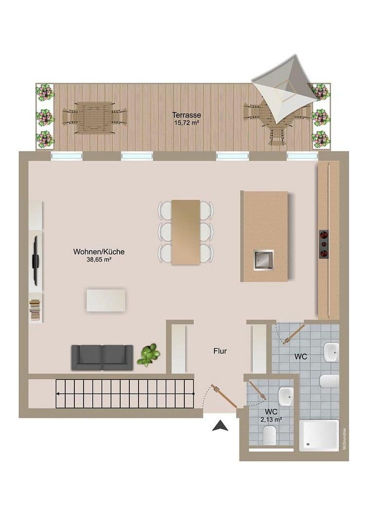 Pronájem bytu 4+1 121 m², Kieselbronn, Bádensko-Württembersko Pronájem bytu 4+1 121 m², Kieselbronn, Bádensko-Württembersko