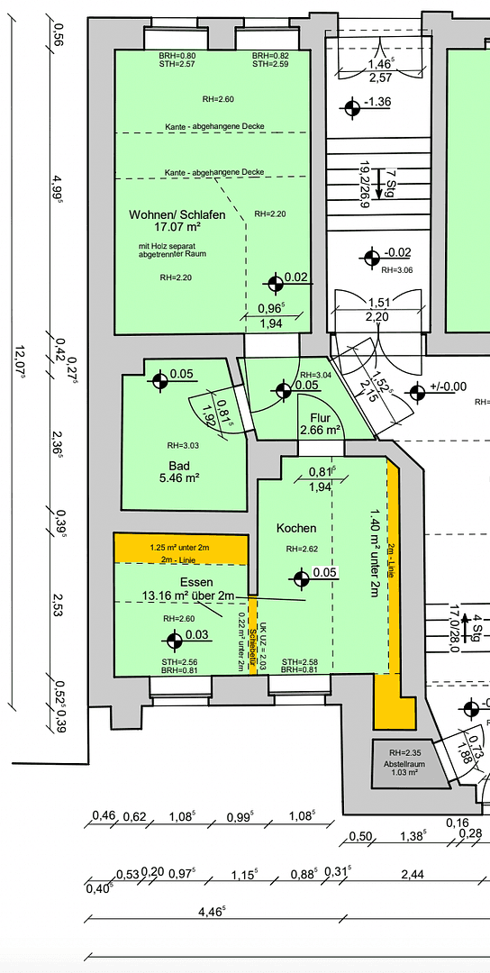 Pronájem bytu 2+1 43 m², Casparistraße 4, Chemnitz, Sasko Pronájem bytu 2+1 43 m², Casparistraße 4, Chemnitz, Sasko