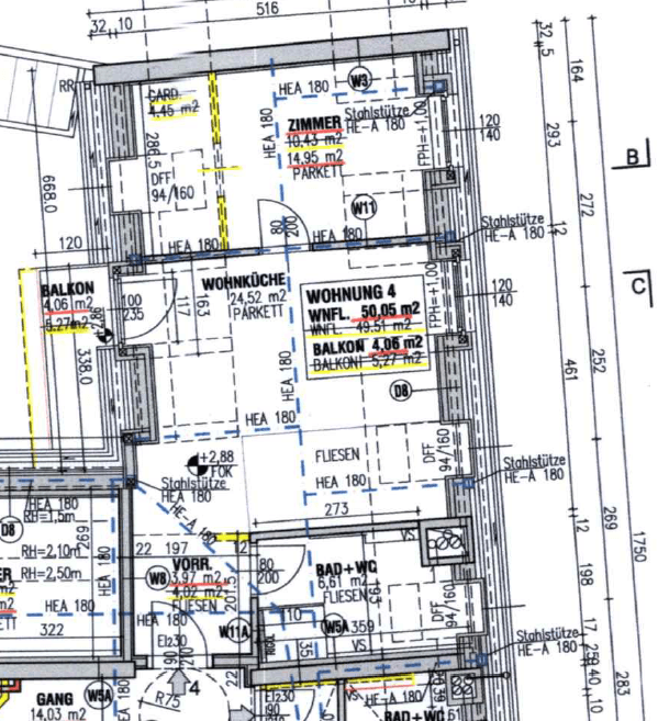 Pronájem bytu 1+1 50 m², Oberlaaer Str 85, Wien, Wien Pronájem bytu 1+1 50 m², Oberlaaer Str 85, Wien, Wien