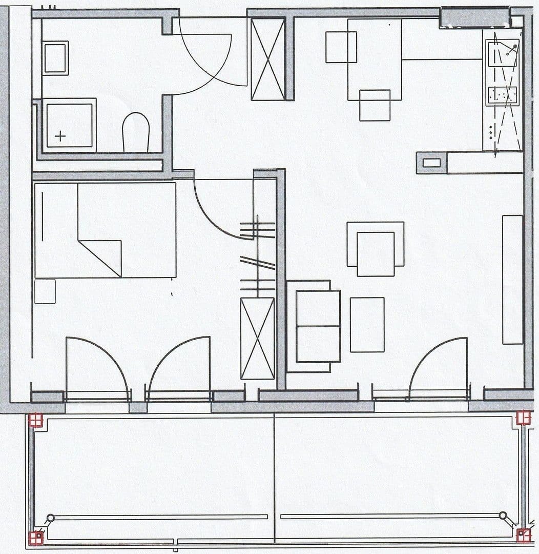 Prodej bytu 2+1 47 m², Nürnberg, Bavorsko Prodej bytu 2+1 47 m², Nürnberg, Bavorsko