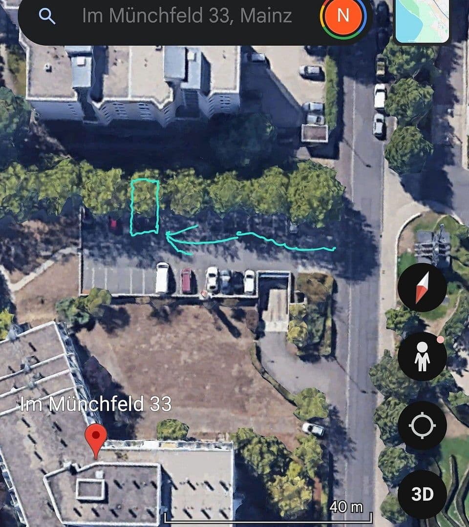 Pronájem garáže, Im Münchfeld 33,, Mainz, Porýní-Falc Pronájem garáže, Im Münchfeld 33,, Mainz, Porýní-Falc