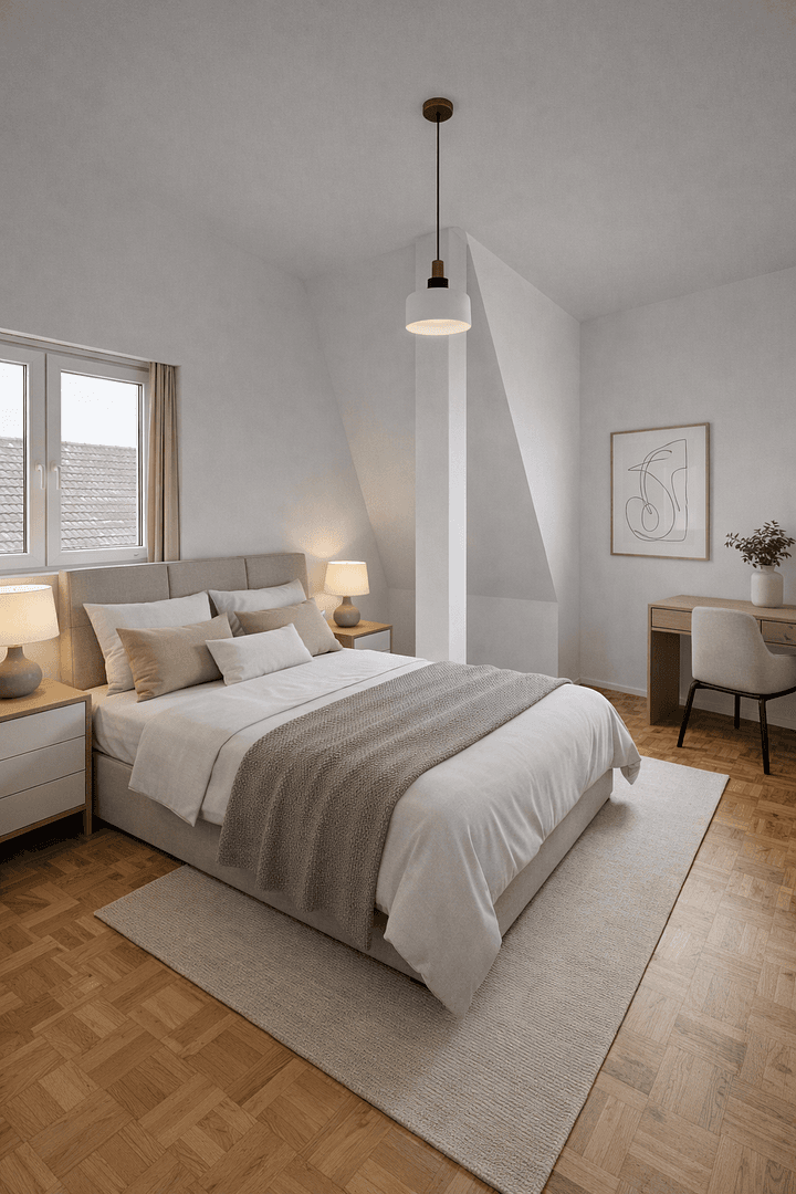 Pronájem bytu 3+1 68 m², Parkstrasse 3, Bad Vilbel, Hessen Pronájem bytu 3+1 68 m², Parkstrasse 3, Bad Vilbel, Hessen