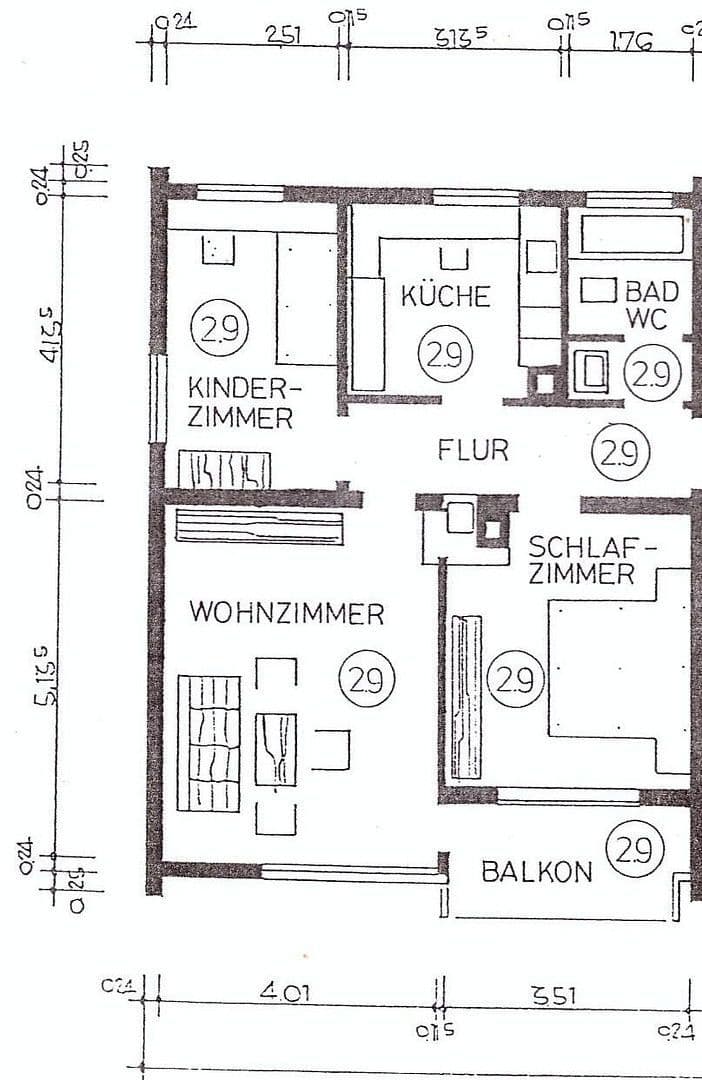 Prodej bytu 3+1 68 m², Filsweg 24 und 26, Plochingen, Bádensko-Württembersko Prodej bytu 3+1 68 m², Filsweg 24 und 26, Plochingen, Bádensko-Württembersko