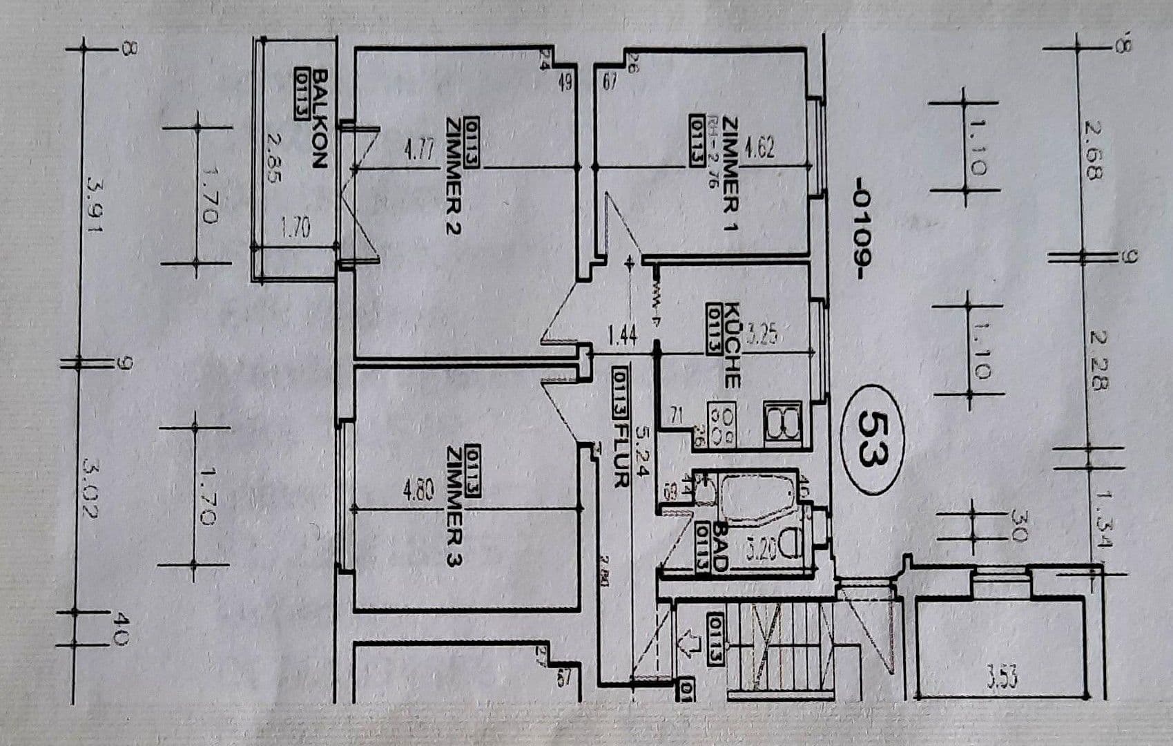Prodej bytu 3+1 66 m², Berlin, Berlín Prodej bytu 3+1 66 m², Berlin, Berlín