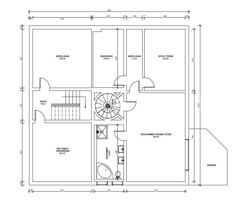 Pronájem bytu 7+1 312 m², Lehenstr. 25, Donaueschingen, Bádensko-Württembersko Pronájem bytu 7+1 312 m², Lehenstr. 25, Donaueschingen, Bádensko-Württembersko