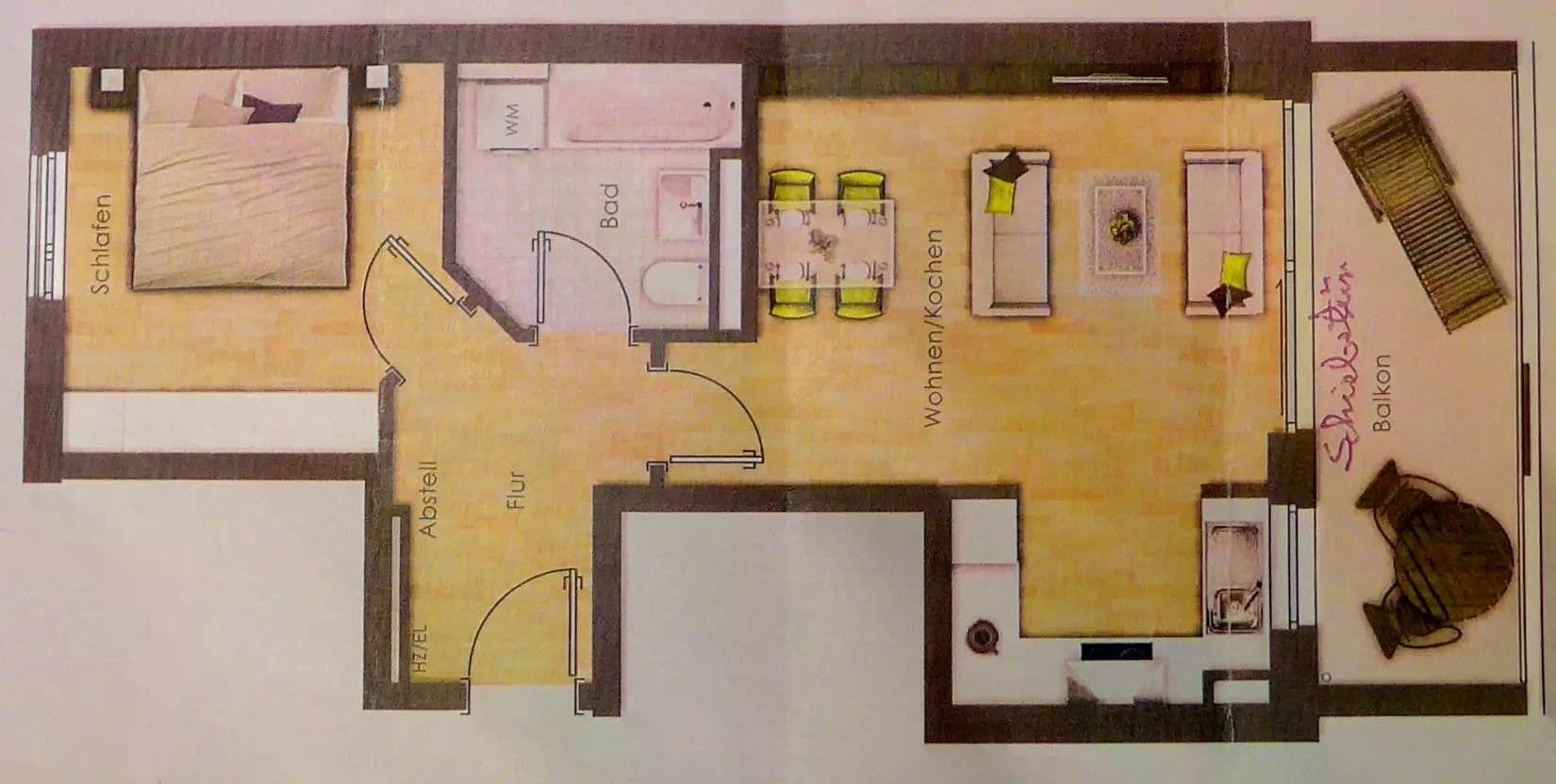 Prodej bytu 2+1 52 m², Margarethe-Selenka-Straße 16, München, Bavorsko Prodej bytu 2+1 52 m², Margarethe-Selenka-Straße 16, München, Bavorsko
