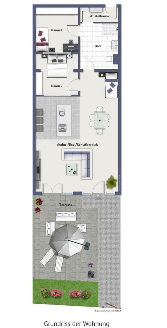 Pronájem bytu 3+1 110 m², Ohmstraße 11, Lengfeld, Würzburg, Bavorsko Pronájem bytu 3+1 110 m², Ohmstraße 11, Lengfeld, Würzburg, Bavorsko