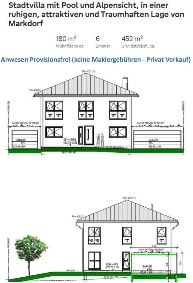 Prodej domu 180 m², pozemek 452 m², Markdorf, Bádensko-Württembersko Prodej domu 180 m², pozemek 452 m², Markdorf, Bádensko-Württembersko