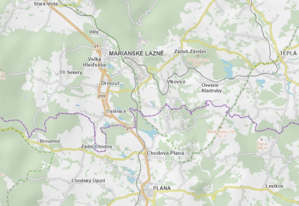 Prodej pozemku 2.595 m², Trstěnice, Karlovarský kraj Prodej pozemku 2.595 m², Trstěnice, Karlovarský kraj