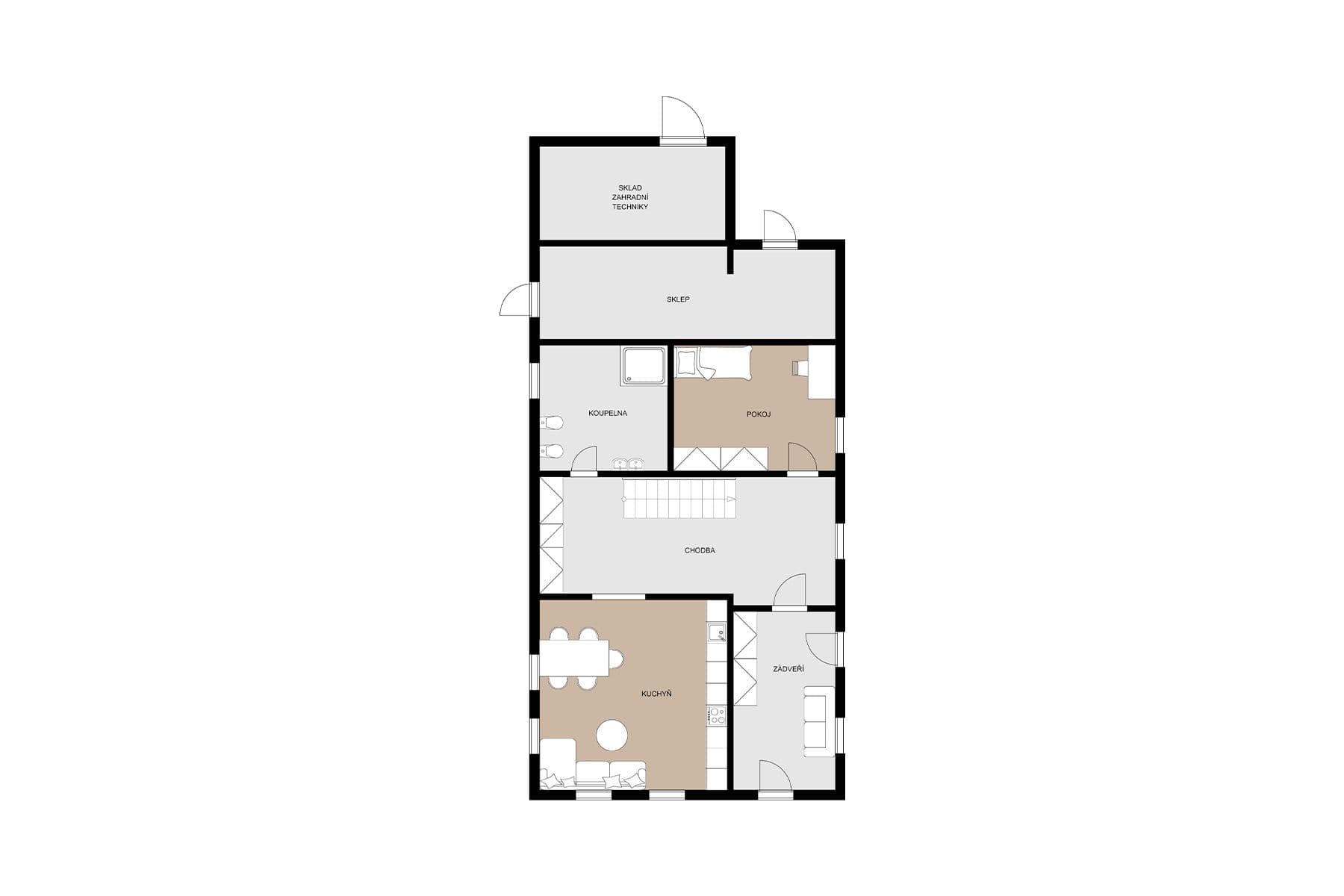 Prodej domu 143 m², pozemek 1.130 m², Zdislava, Liberecký kraj Prodej domu 143 m², pozemek 1.130 m², Zdislava, Liberecký kraj