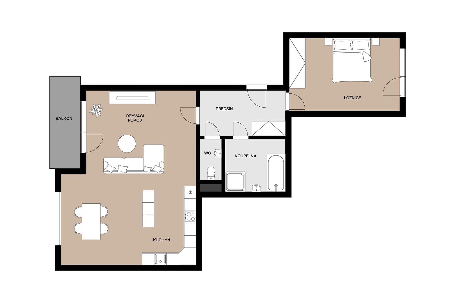 Prodej bytu 2+kk 75 m², Mileny Hážové, Mladá Boleslav, Středočeský kraj Prodej bytu 2+kk 75 m², Mileny Hážové, Mladá Boleslav, Středočeský kraj
