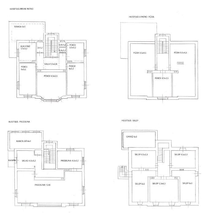 Prodej domu 330 m², pozemek 574 m², Husitská, Šumperk, Olomoucký kraj Prodej domu 330 m², pozemek 574 m², Husitská, Šumperk, Olomoucký kraj