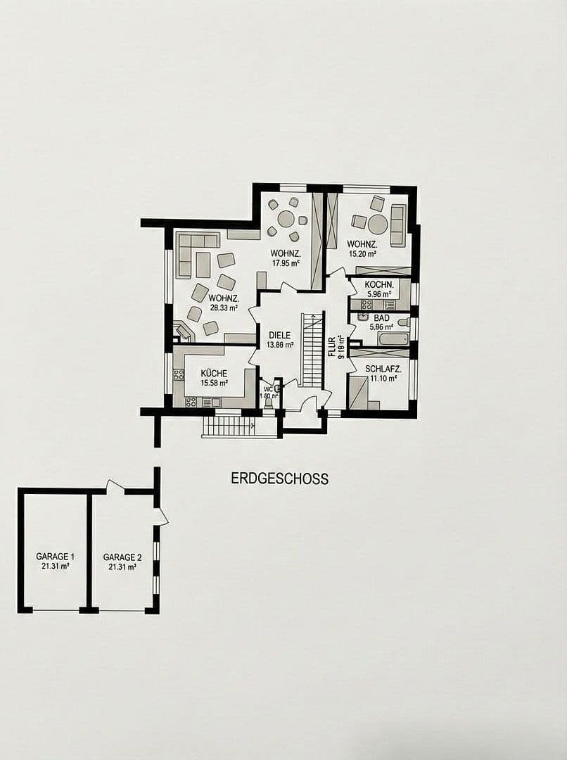 Prodej domu 250 m², pozemek 885 m², Twistringen, Dolní Sasko Prodej domu 250 m², pozemek 885 m², Twistringen, Dolní Sasko