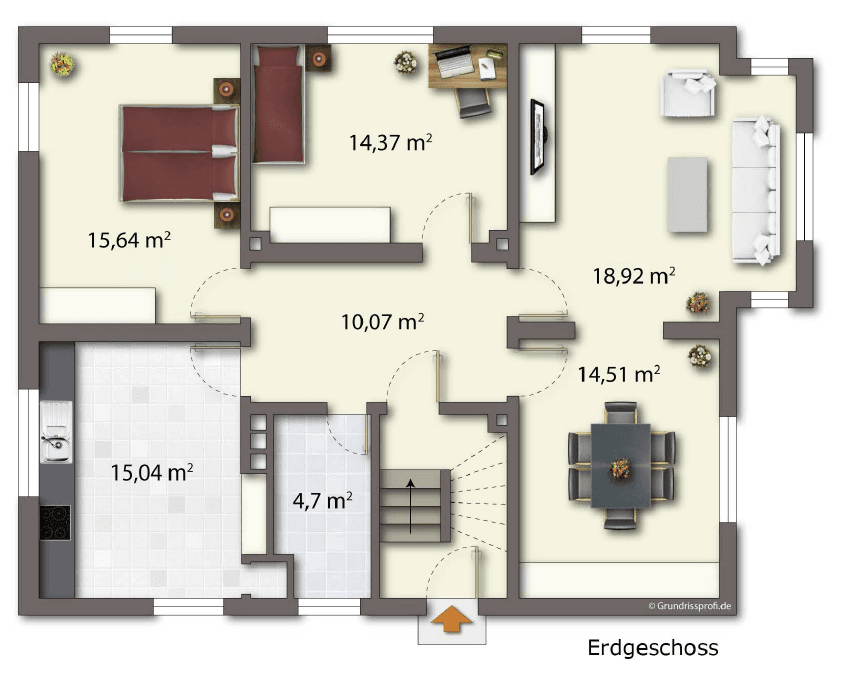 Prodej domu 250 m², pozemek 420 m², Fallbachstraße 13, Erlensee, Hessen Prodej domu 250 m², pozemek 420 m², Fallbachstraße 13, Erlensee, Hessen
