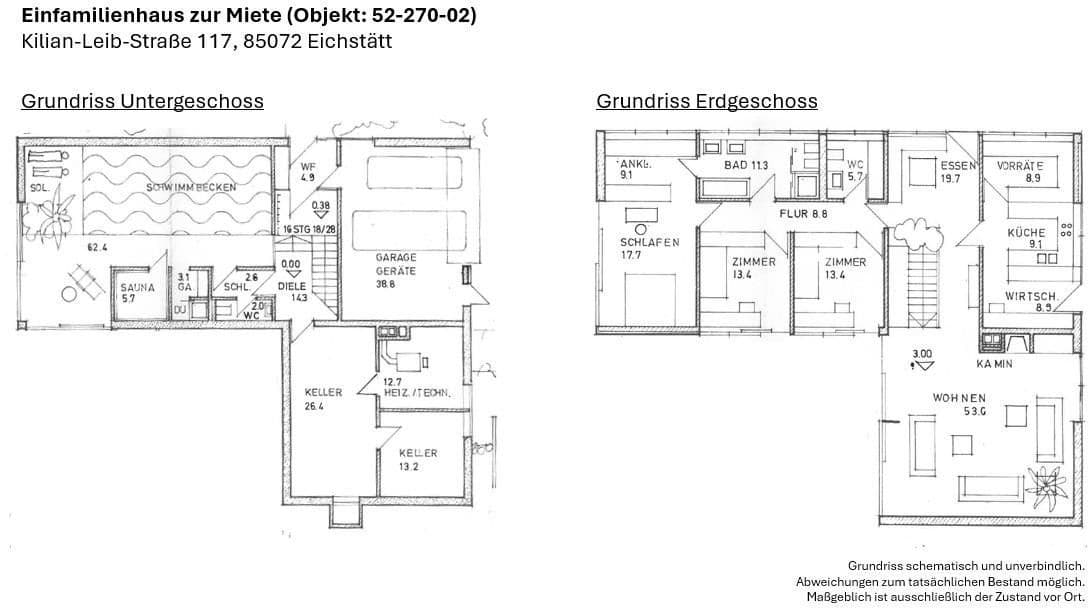 Pronájem domu 180 m², pozemek 1.158 m², Kilian-Leib-Straße 117, Eichstätt, Bavorsko Pronájem domu 180 m², pozemek 1.158 m², Kilian-Leib-Straße 117, Eichstätt, Bavorsko