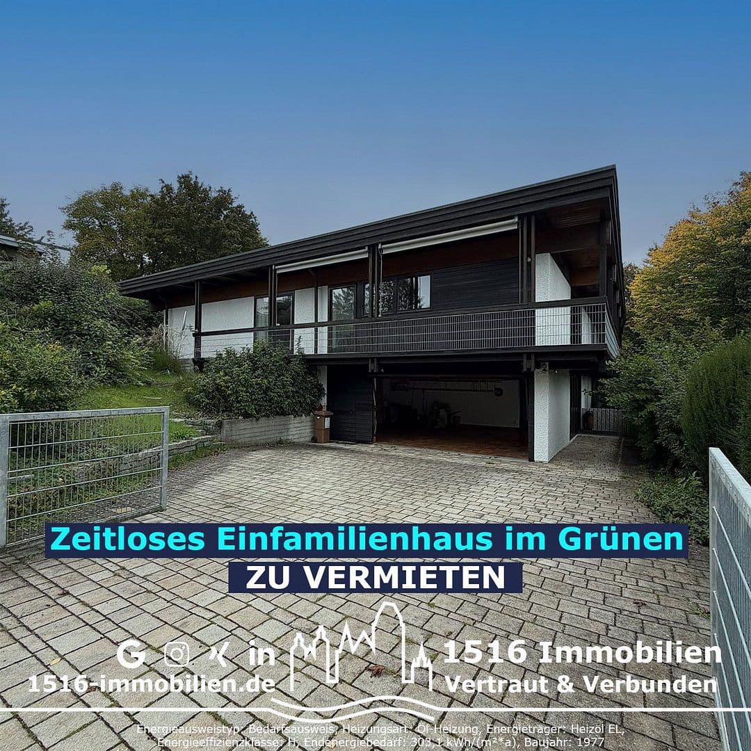 Pronájem domu 180 m², pozemek 1.158 m², Kilian-Leib-Straße 117, Eichstätt, Bavorsko Pronájem domu 180 m², pozemek 1.158 m², Kilian-Leib-Straße 117, Eichstätt, Bavorsko
