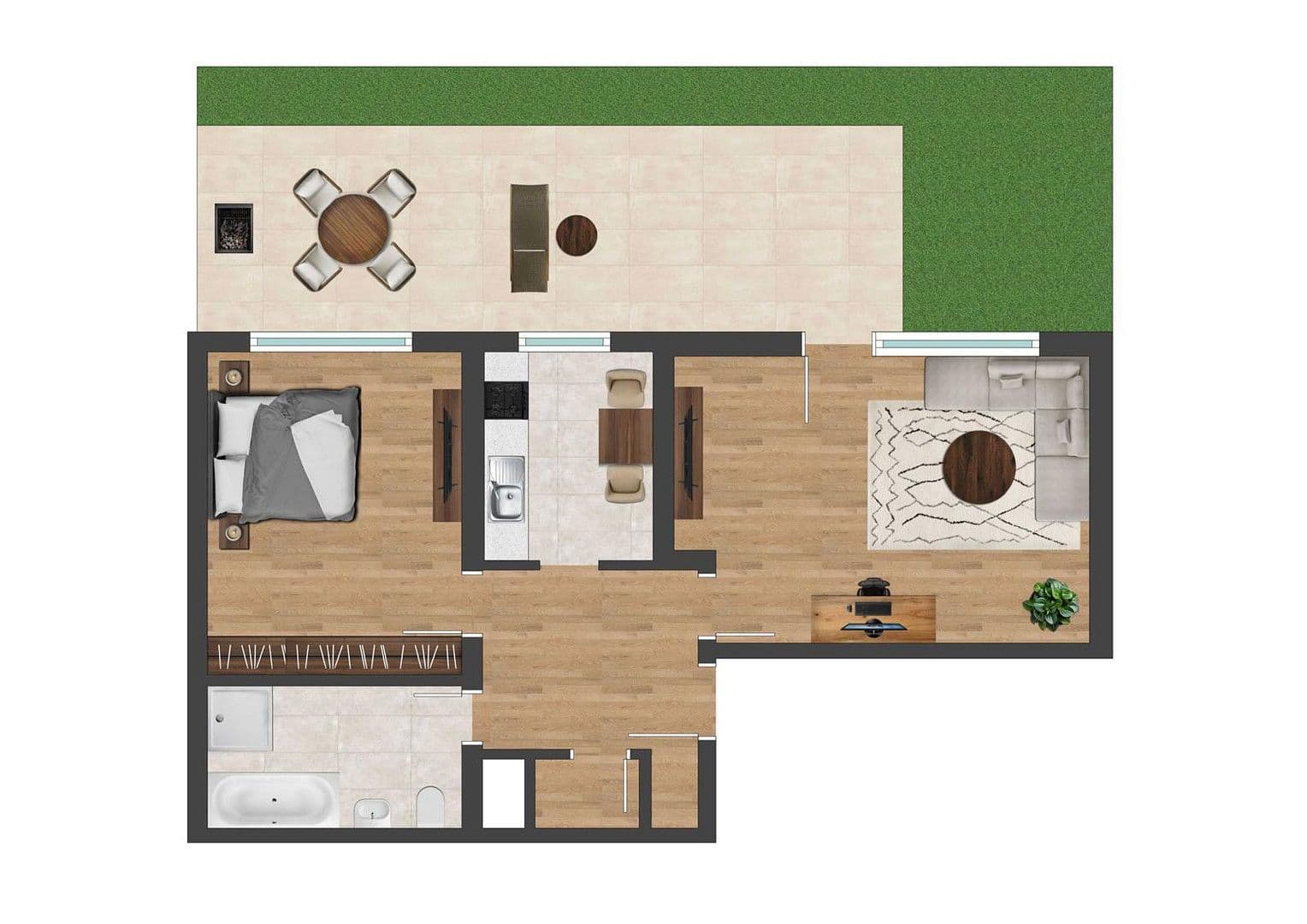 Prodej bytu 2+1 72 m², Aachener Str. 120A, Würselen, Severní Porýní-Vestfálsko Prodej bytu 2+1 72 m², Aachener Str. 120A, Würselen, Severní Porýní-Vestfálsko