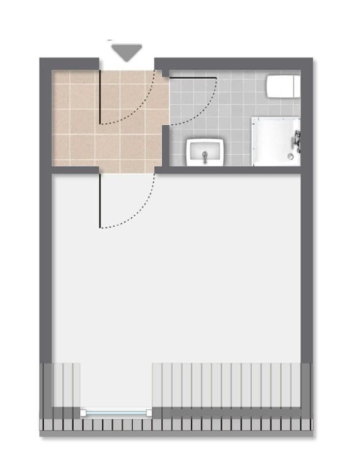 Pronájem bytu 1+1 17 m², Kulmbacher Str. 5, Bayreuth, Bavorsko Pronájem bytu 1+1 17 m², Kulmbacher Str. 5, Bayreuth, Bavorsko
