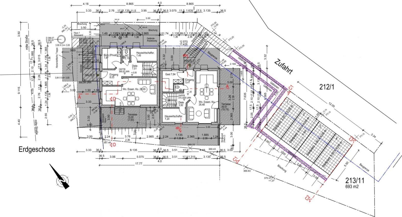 Prodej domu 168 m², pozemek 639 m², Gibitzenhofstr 6, Burgthann, Bavorsko Prodej domu 168 m², pozemek 639 m², Gibitzenhofstr 6, Burgthann, Bavorsko