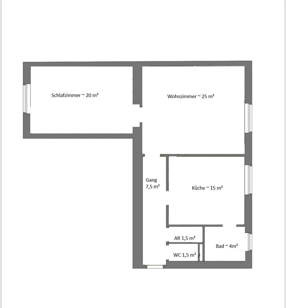 Pronájem bytu 2+kk 73 m², Wien, Wien Pronájem bytu 2+kk 73 m², Wien, Wien