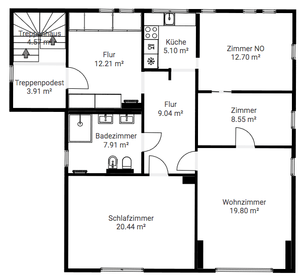 Prodej bytu 3+kk 101 m², Schwarzenbek, Šlesvicko-Holštýnsko Prodej bytu 3+kk 101 m², Schwarzenbek, Šlesvicko-Holštýnsko