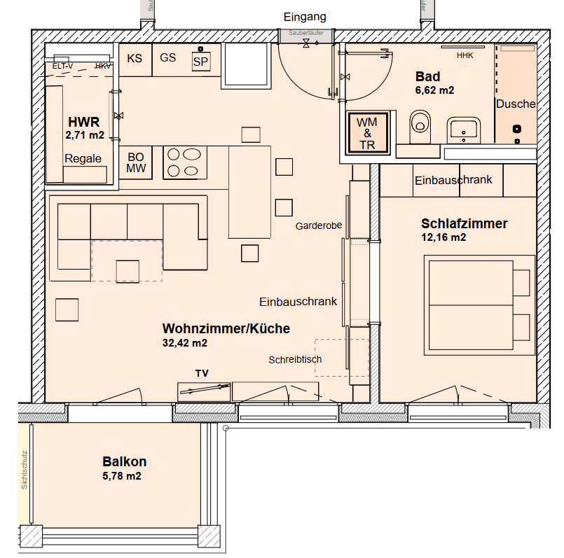 Pronájem bytu 2+1 57 m², Berlin, Berlín Pronájem bytu 2+1 57 m², Berlin, Berlín