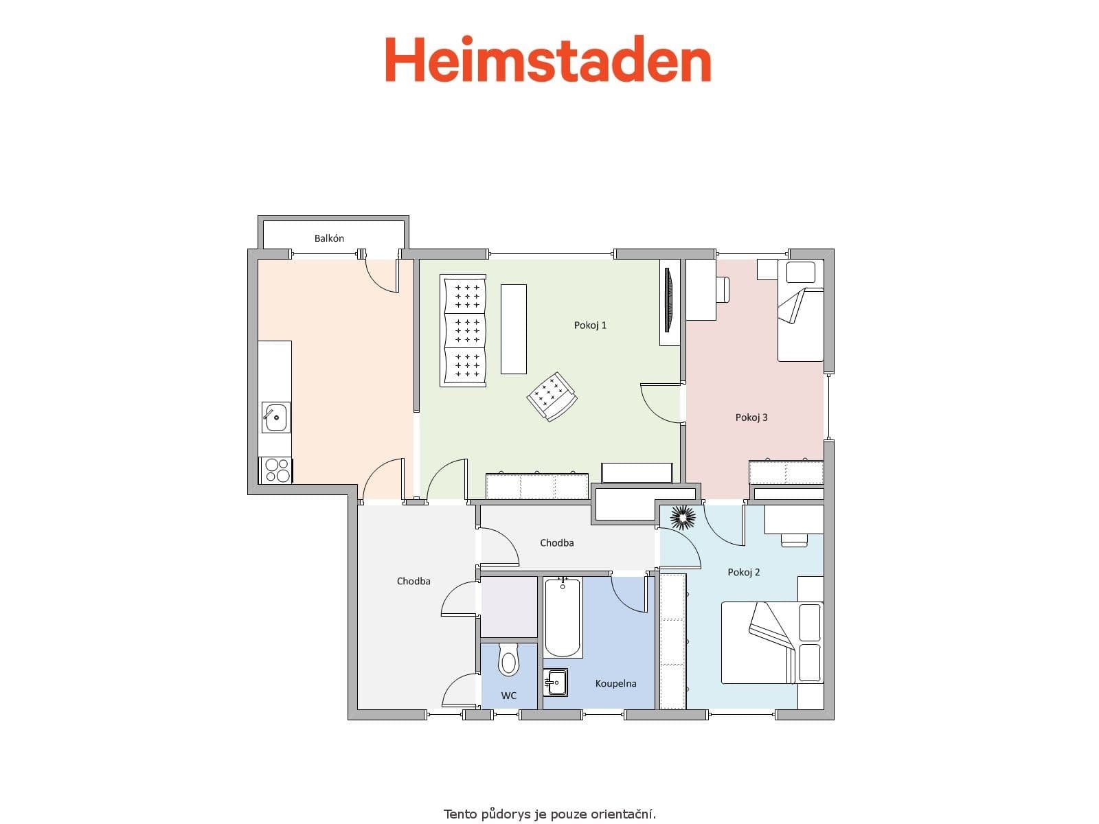 Pronájem bytu 3+1 71 m², U Bažantnice, Karviná, Moravskoslezský kraj Pronájem bytu 3+1 71 m², U Bažantnice, Karviná, Moravskoslezský kraj