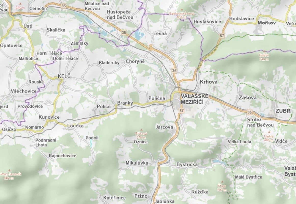 Prodej pozemku 8.075 m², Podolí, Zlínský kraj Prodej pozemku 8.075 m², Podolí, Zlínský kraj