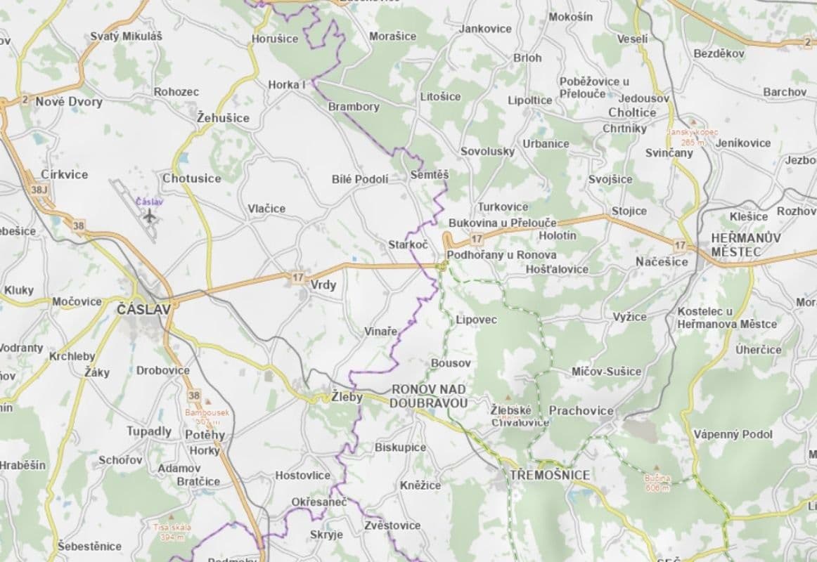 Prodej pozemku 1.632 m², Vrdy, Středočeský kraj Prodej pozemku 1.632 m², Vrdy, Středočeský kraj