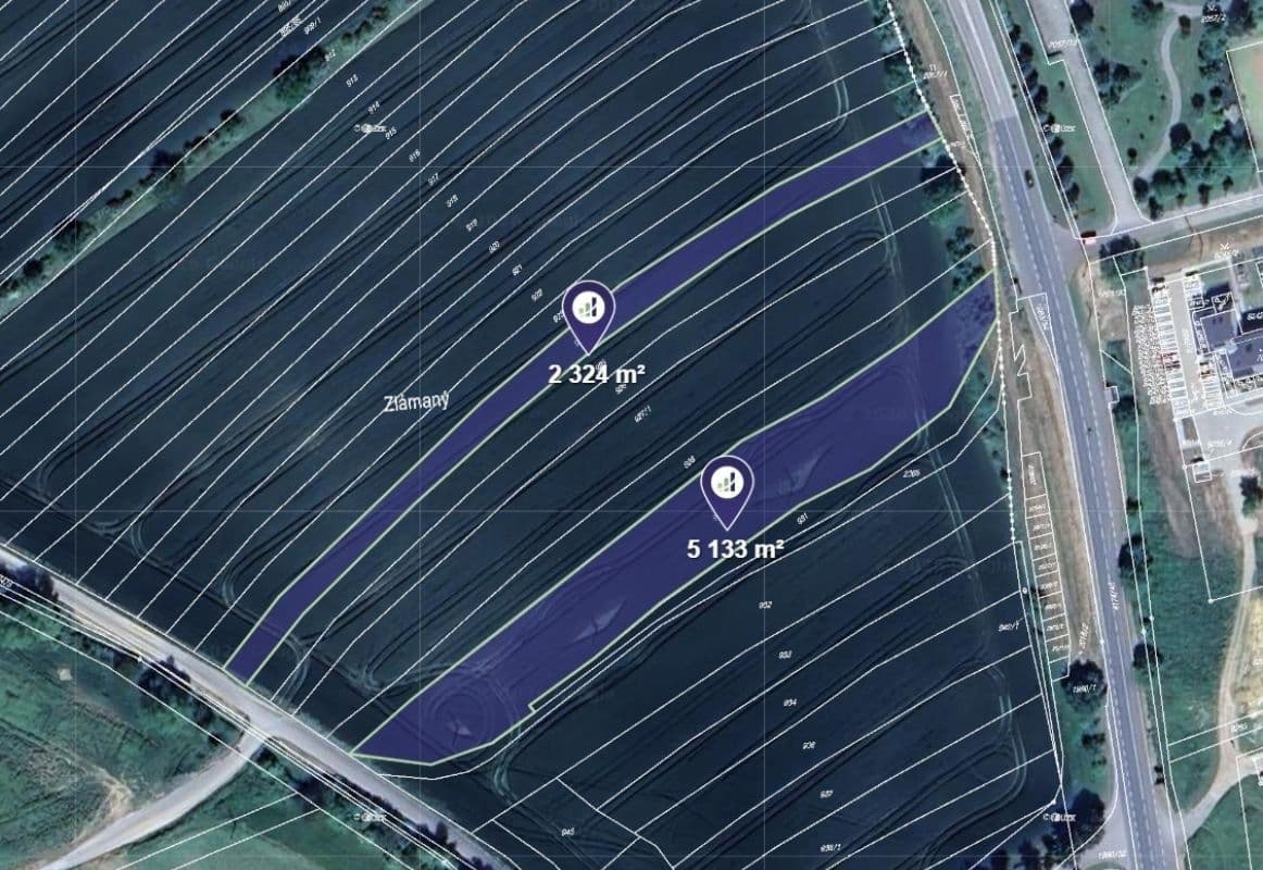 Prodej pozemku 1.243 m², Uhřice, Jihomoravský kraj Prodej pozemku 1.243 m², Uhřice, Jihomoravský kraj