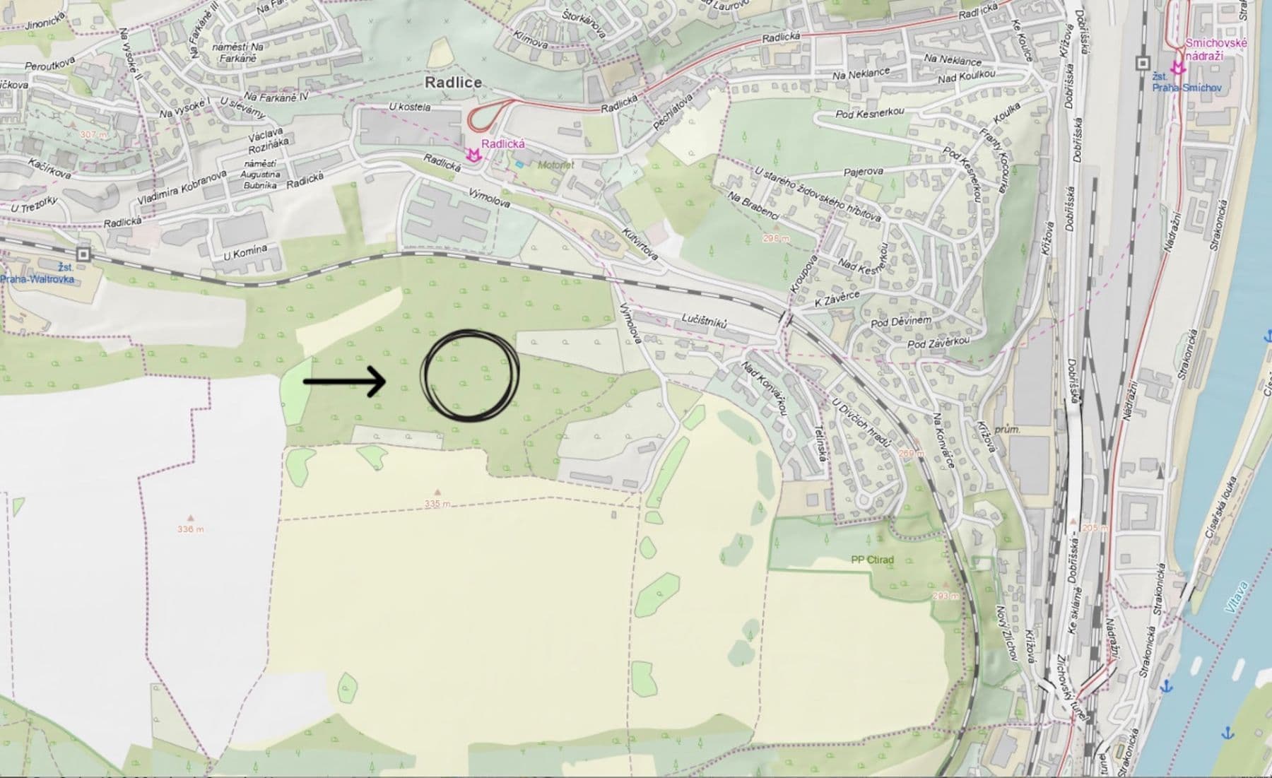 Prodej pozemku 18.966 m², Praha, Praha Prodej pozemku 18.966 m², Praha, Praha