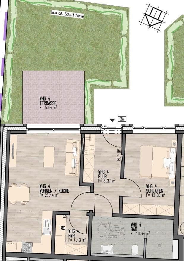 Pronájem bytu 3+1 42 m², Ledebourstraße 2-3, Diepholz, Dolní Sasko Pronájem bytu 3+1 42 m², Ledebourstraße 2-3, Diepholz, Dolní Sasko