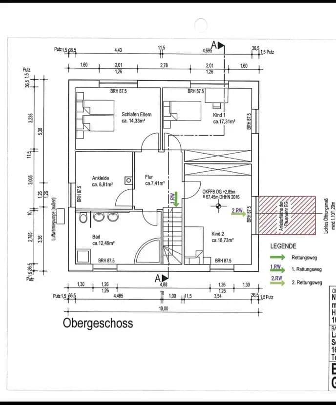 Pronájem domu 170 m², pozemek 441 m², Haydnstr. 42, Panketal, Braniborsko Pronájem domu 170 m², pozemek 441 m², Haydnstr. 42, Panketal, Braniborsko