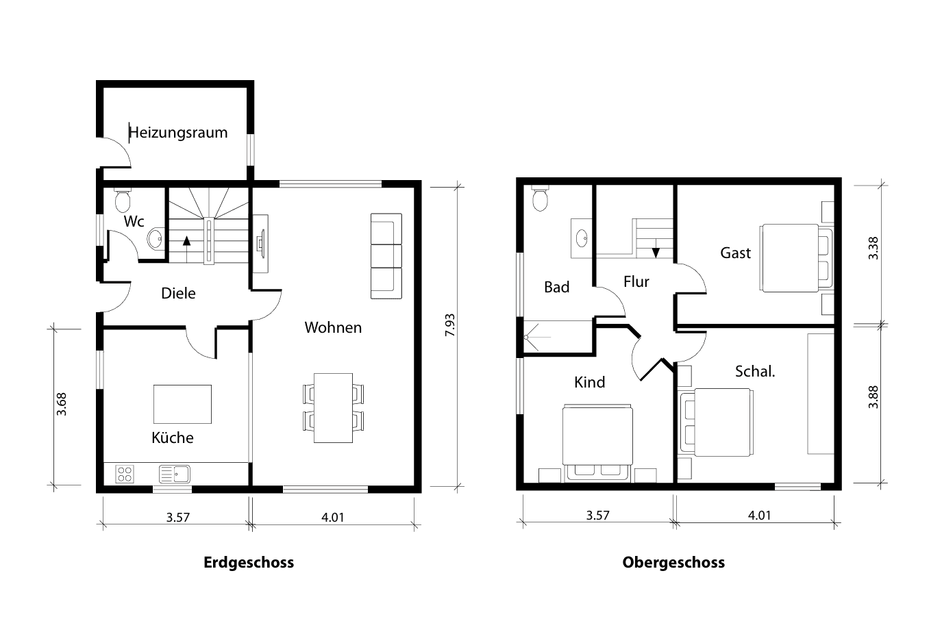 Prodej domu 105 m², pozemek 337 m², Am See 31a, Rhauderfehn, Dolní Sasko Prodej domu 105 m², pozemek 337 m², Am See 31a, Rhauderfehn, Dolní Sasko
