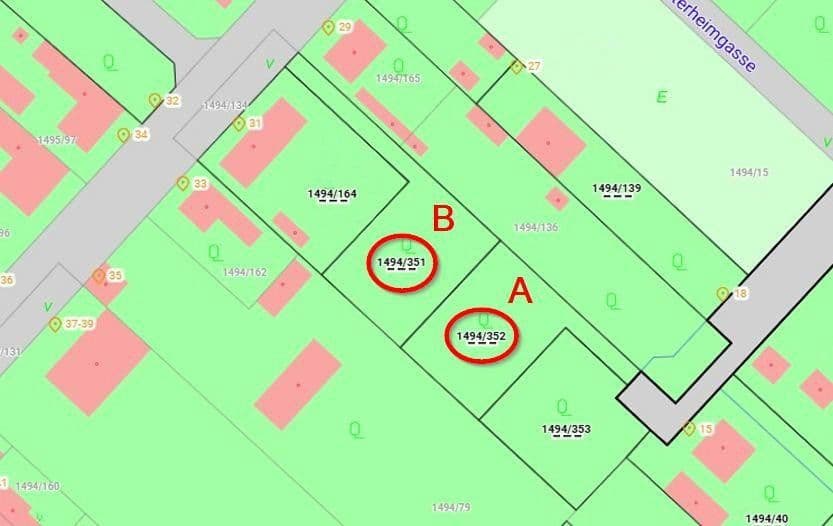 Prodej pozemku 564 m², Äußere Jochenstraße 31, Gänserndorf Süd, Dolní Rakousko Prodej pozemku 564 m², Äußere Jochenstraße 31, Gänserndorf Süd, Dolní Rakousko