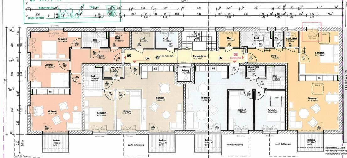 Pronájem bytu 2+kk 81 m², Hamburger Allee 51c, Nauen, Braniborsko Pronájem bytu 2+kk 81 m², Hamburger Allee 51c, Nauen, Braniborsko