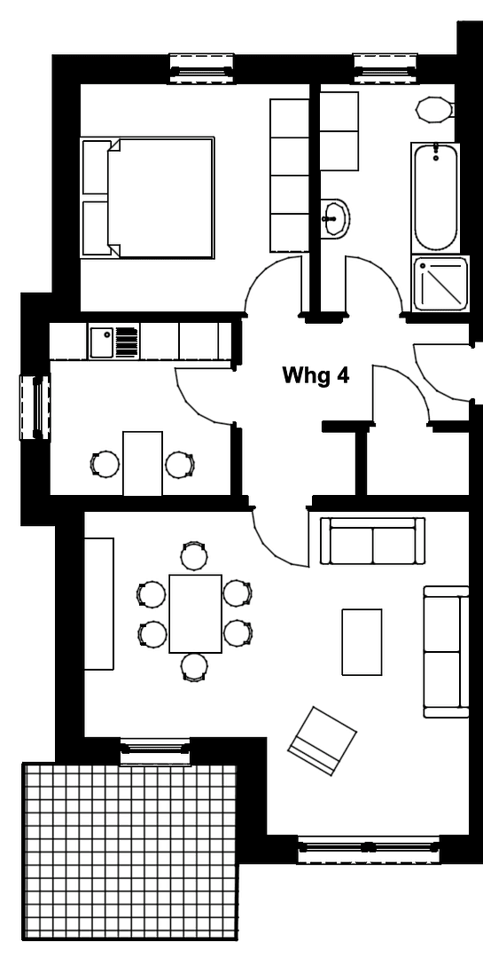 Prodej bytu 2+1 66 m², Lingen (Ems), Dolní Sasko Prodej bytu 2+1 66 m², Lingen (Ems), Dolní Sasko