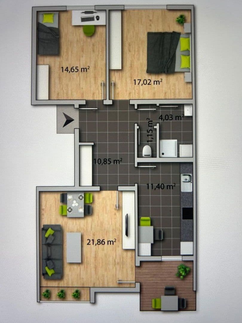Prodej bytu 3+1 82 m², Innsbruck, Tyrolsko Prodej bytu 3+1 82 m², Innsbruck, Tyrolsko