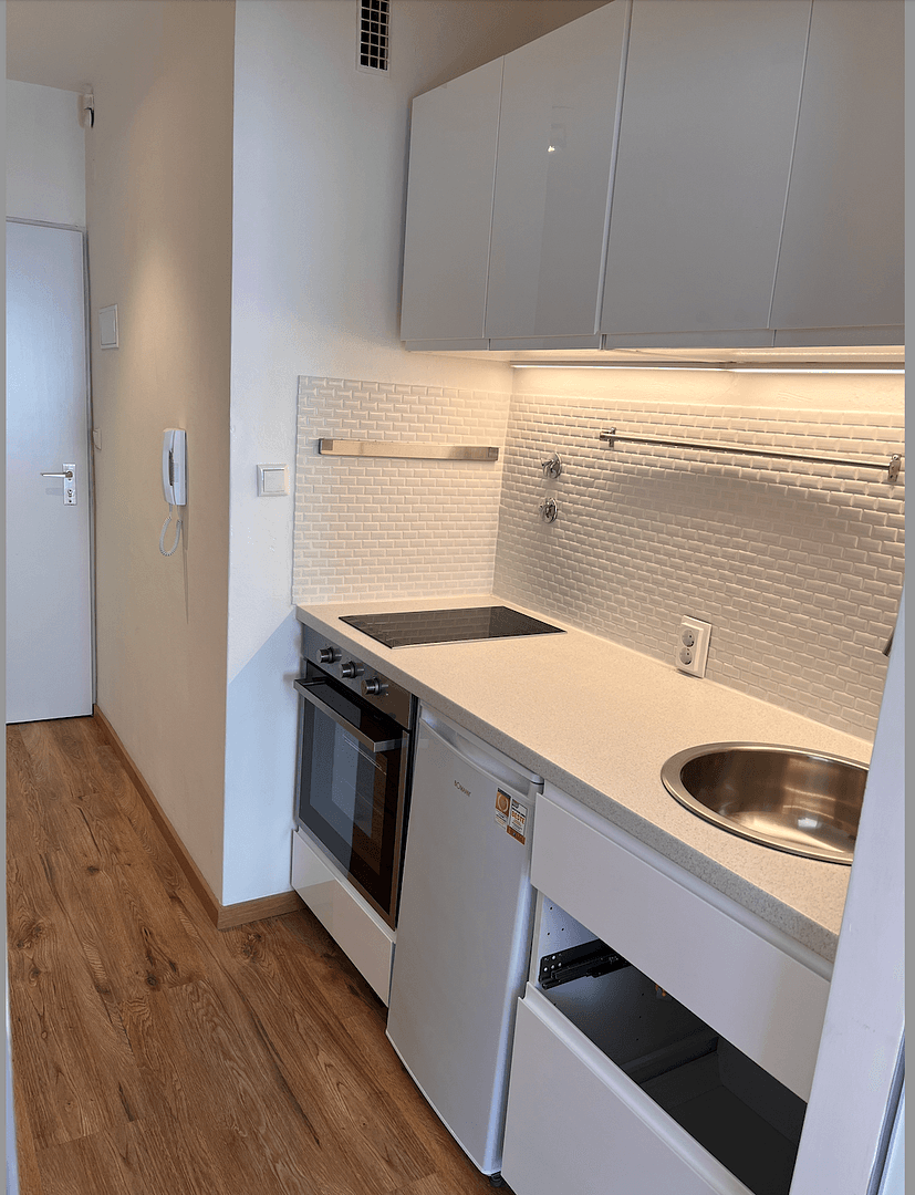 Pronájem bytu 1+1 29 m², Rottalstrasse. 5, München, Bavorsko Pronájem bytu 1+1 29 m², Rottalstrasse. 5, München, Bavorsko