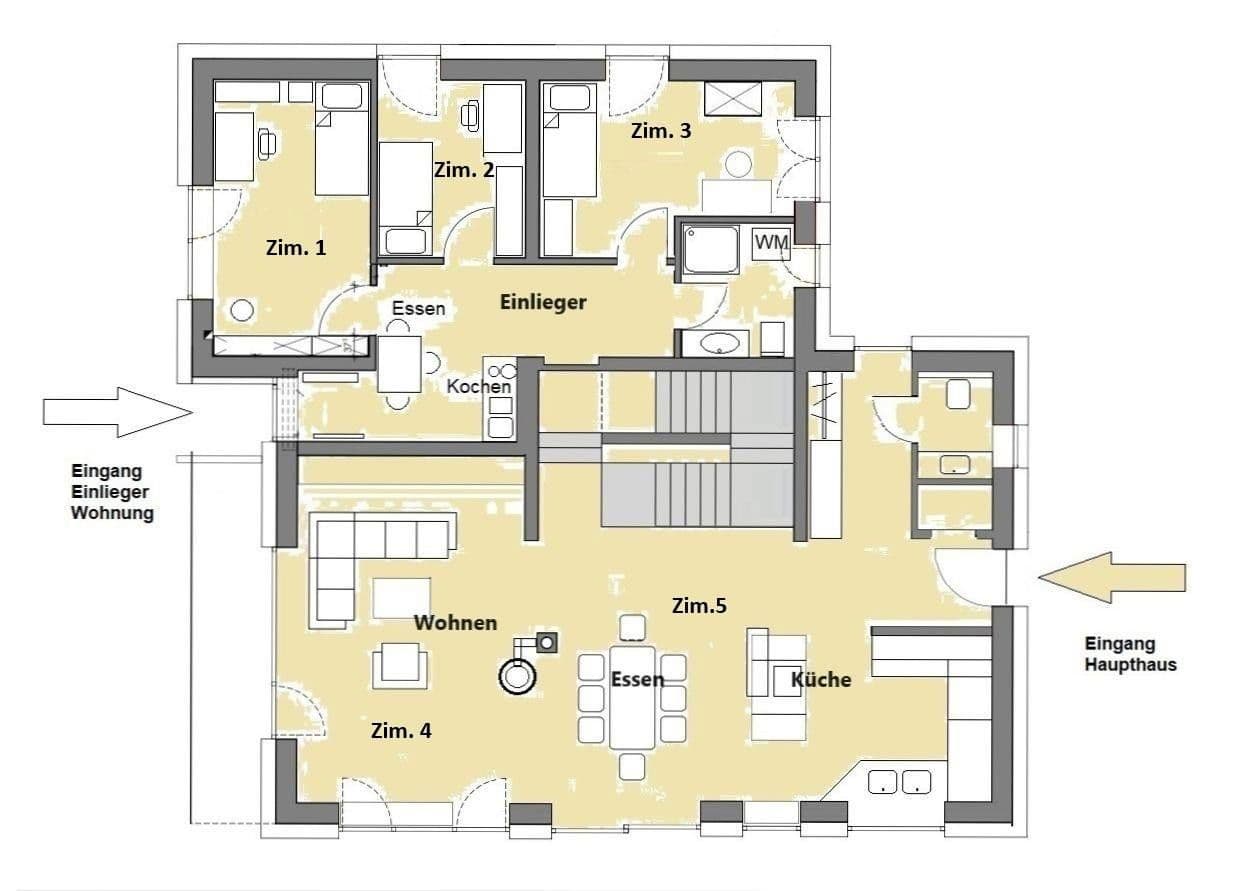Prodej domu 303 m², pozemek 1.035 m², Bürgermeister-Huber-Straße 21, Loiching, Bavorsko Prodej domu 303 m², pozemek 1.035 m², Bürgermeister-Huber-Straße 21, Loiching, Bavorsko