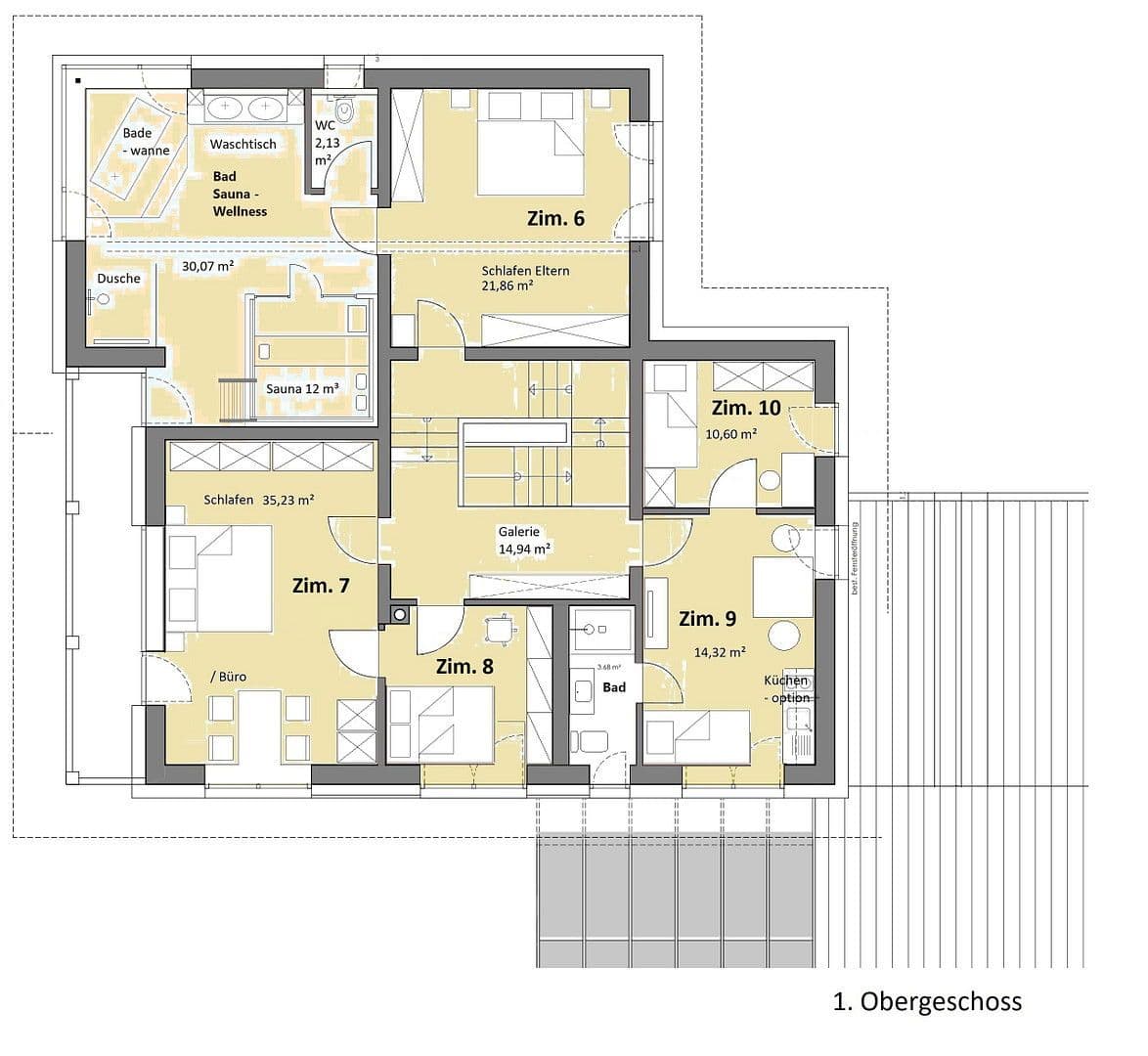 Prodej domu 303 m², pozemek 1.035 m², Bürgermeister-Huber-Straße 21, Loiching, Bavorsko Prodej domu 303 m², pozemek 1.035 m², Bürgermeister-Huber-Straße 21, Loiching, Bavorsko
