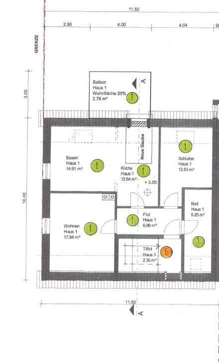 Prodej bytu 4+1 70 m², Auf der Adt 10, Saarbrücken, Země Sársko Prodej bytu 4+1 70 m², Auf der Adt 10, Saarbrücken, Země Sársko