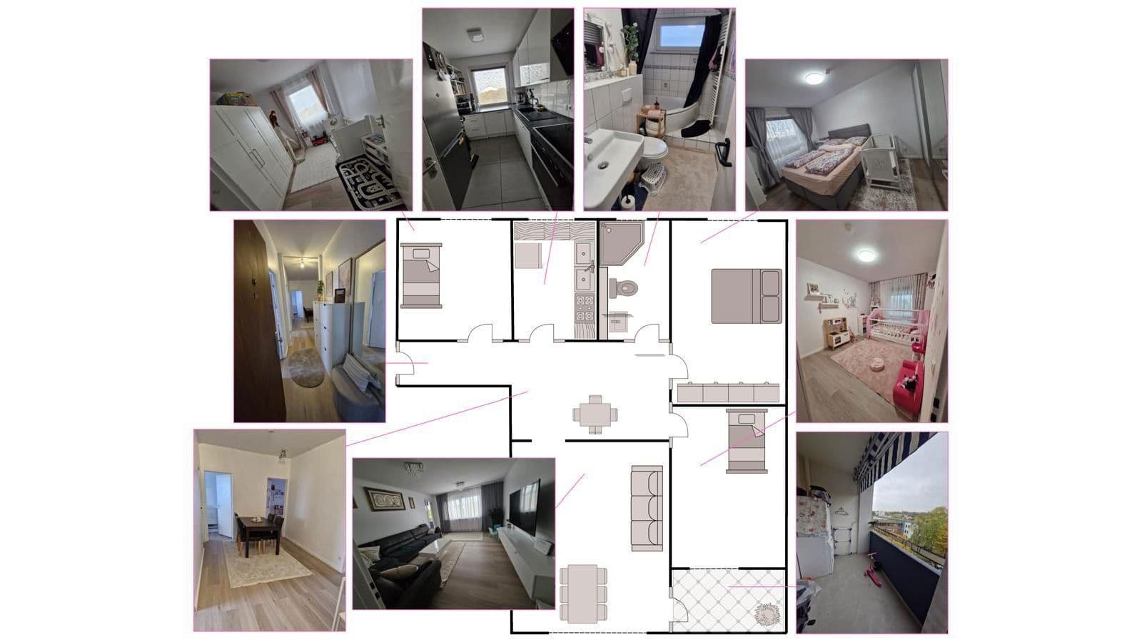 Prodej bytu 4+1 83 m², Geschwister-Scholl-Straße 15, Wiesbaden, Hessen Prodej bytu 4+1 83 m², Geschwister-Scholl-Straße 15, Wiesbaden, Hessen